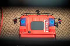 Foto van roepnummer autoladder brandweer Coevorden